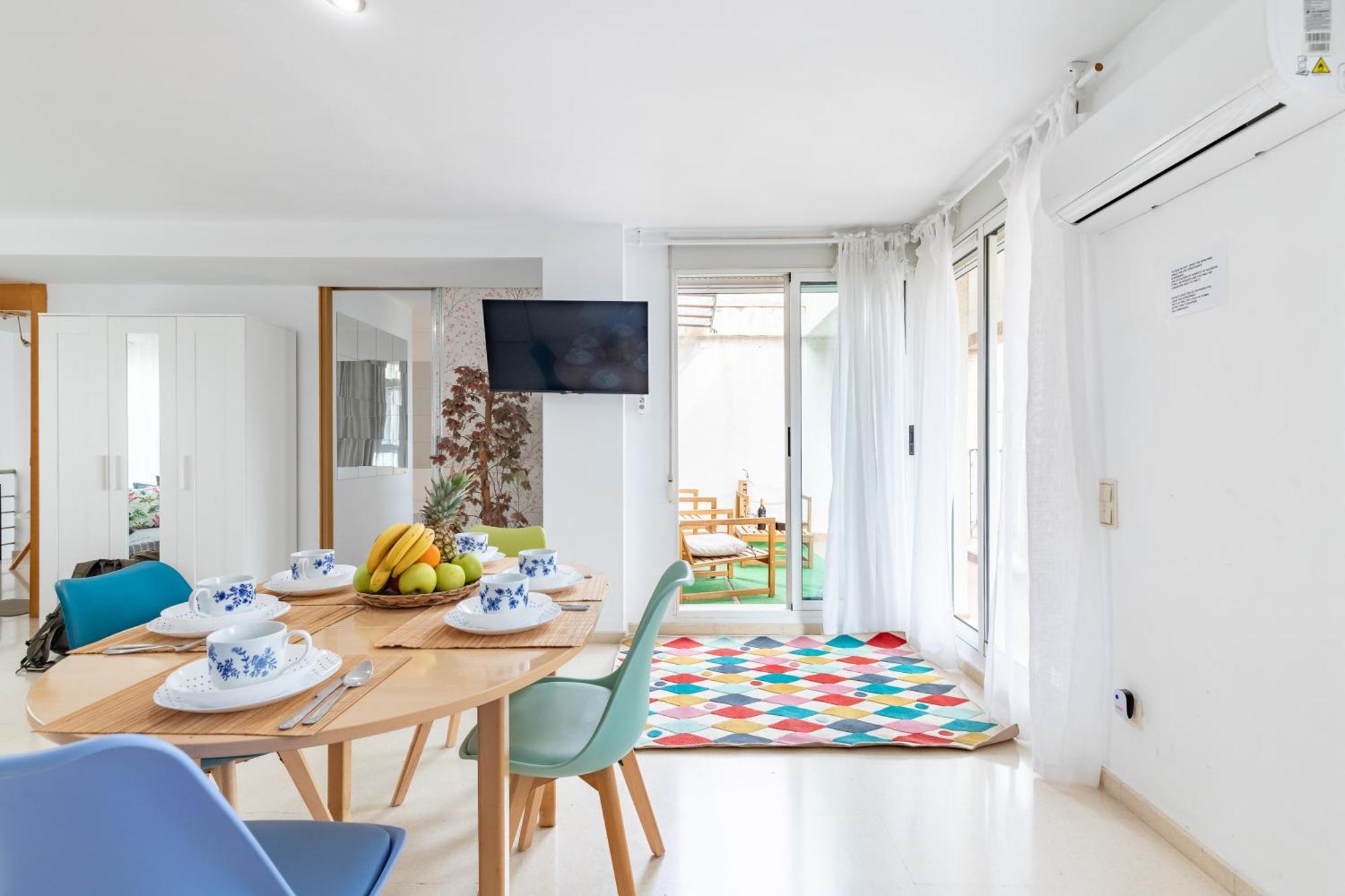 Penthouse Duplex In A 4 Floors Spanish House -8 Min To Center By Metro Valencia Buitenkant foto