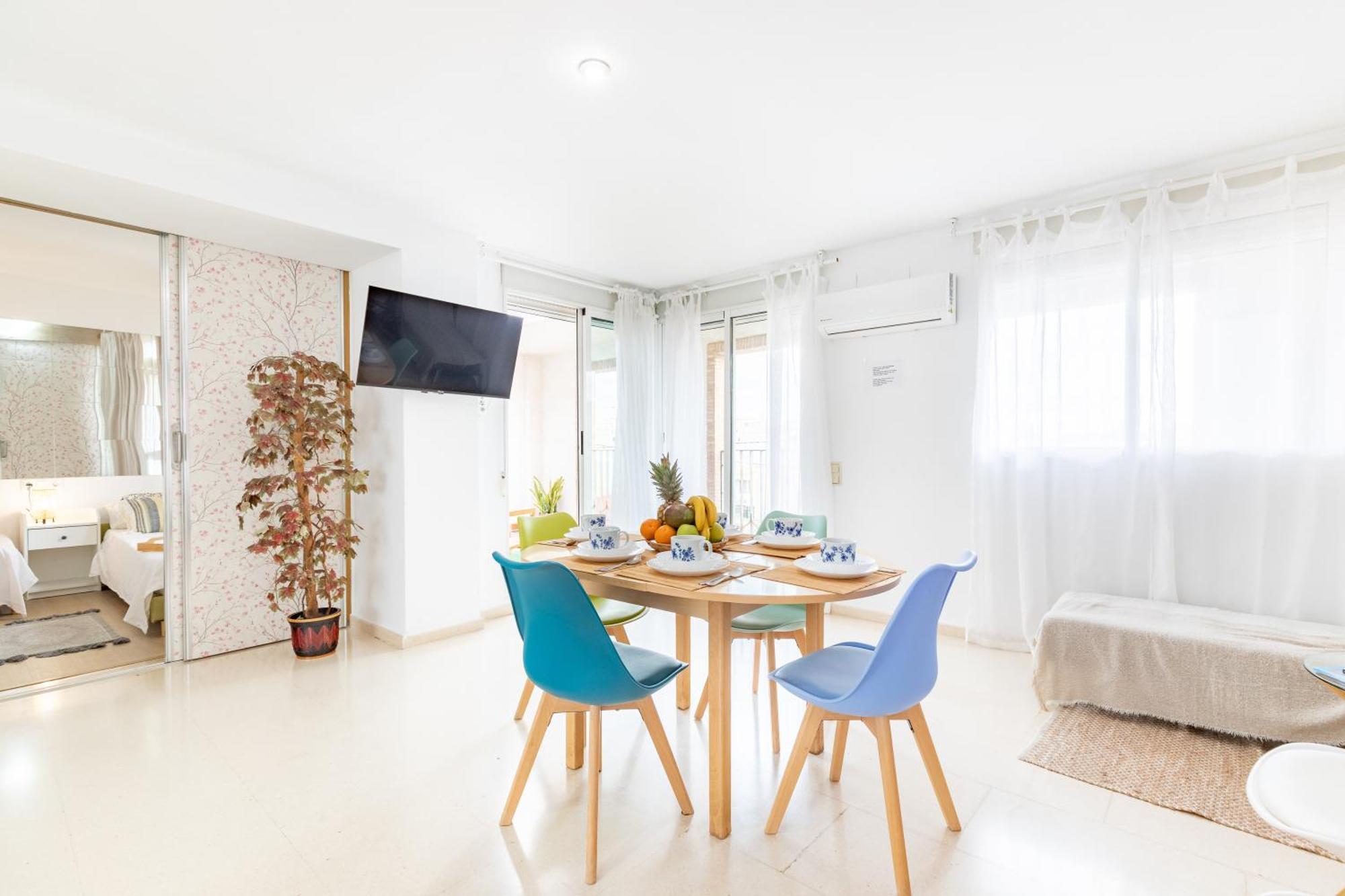 Penthouse Duplex In A 4 Floors Spanish House -8 Min To Center By Metro Valencia Buitenkant foto
