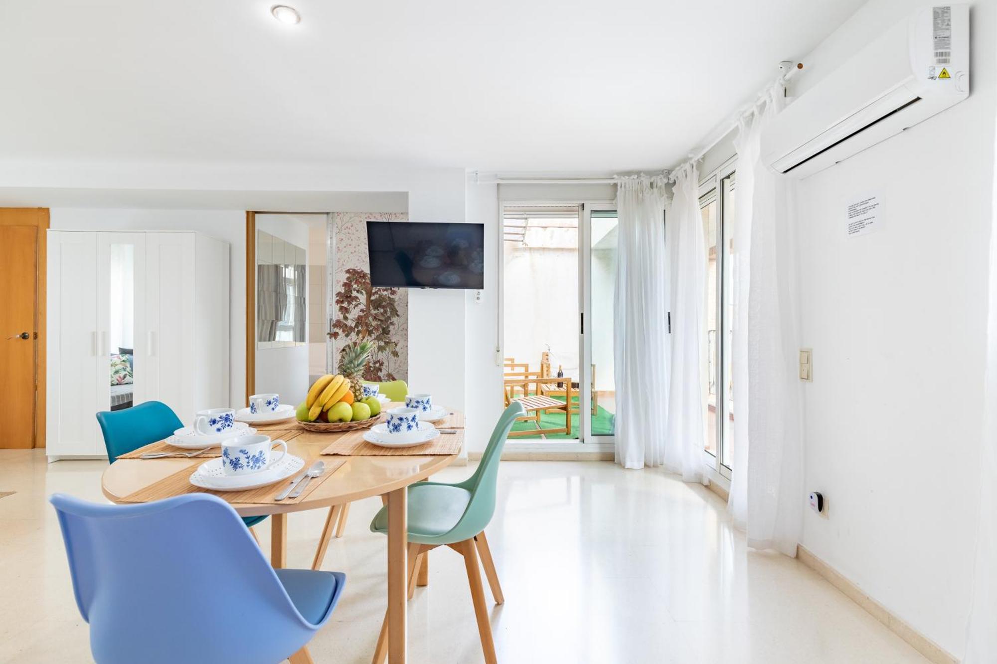 Penthouse Duplex In A 4 Floors Spanish House -8 Min To Center By Metro Valencia Buitenkant foto